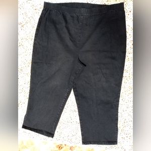 Just My Size Vintage Capri Stretch Pull-On Pants
